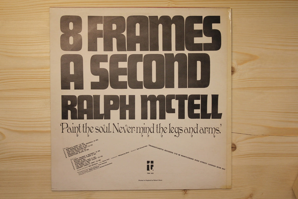 Ralph McTell - Eight Frames A Second