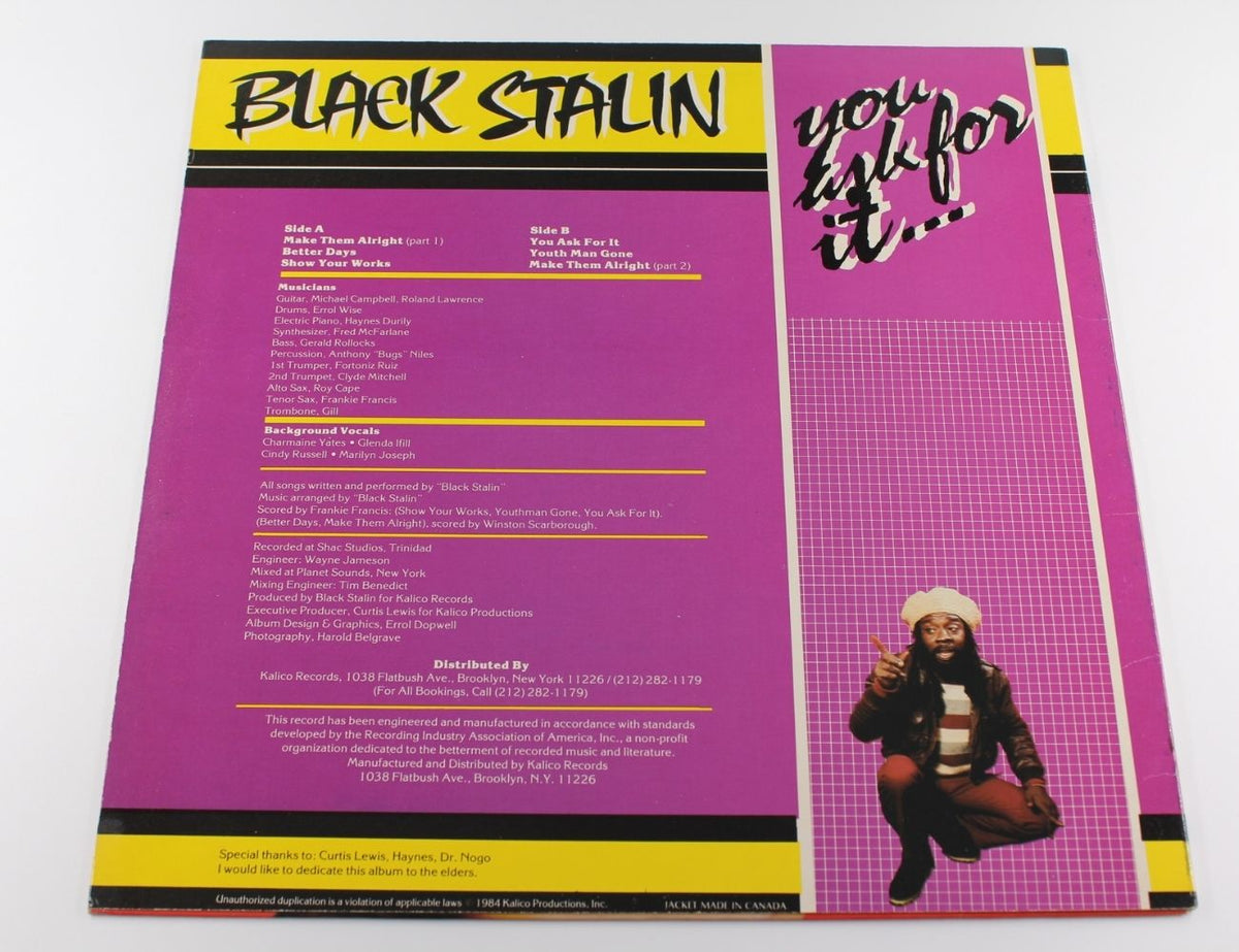Black Stalin - You Ask For It...