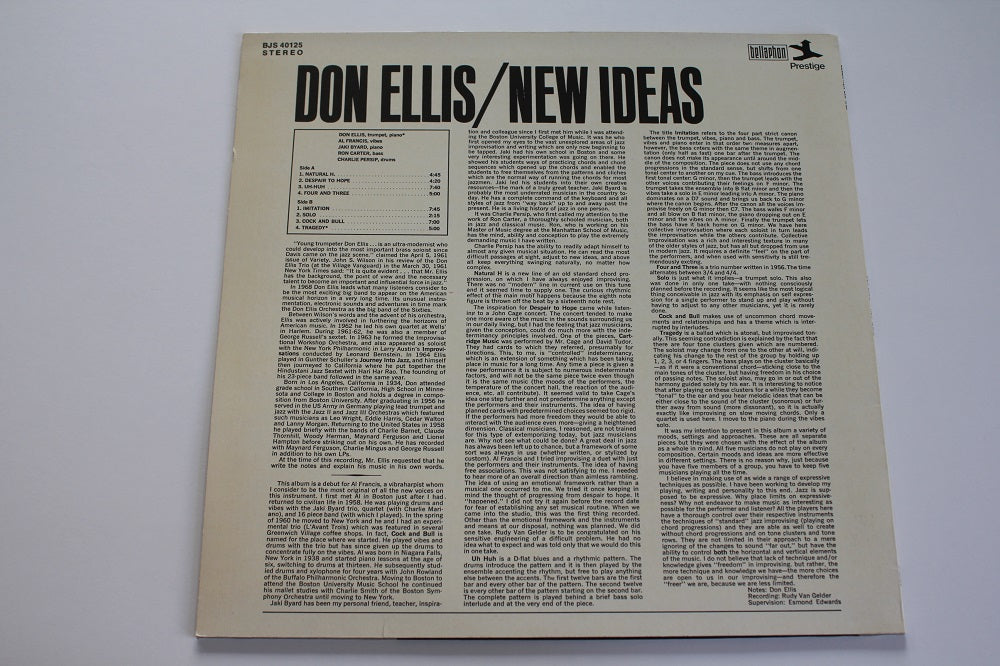 Don Ellis - New Ideas