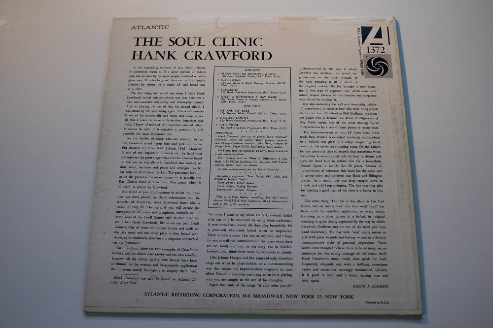 Hank Crawford - Soul Clinic
