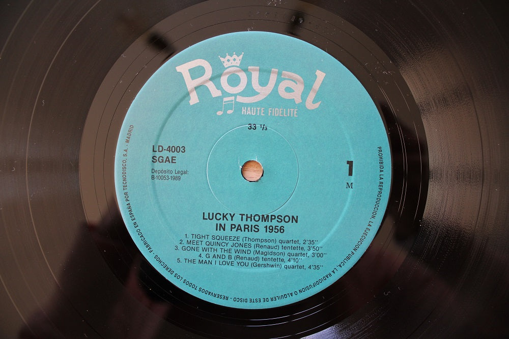 Lucky Thompson - In Paris 1956 Vol. 1 +Vol. 2