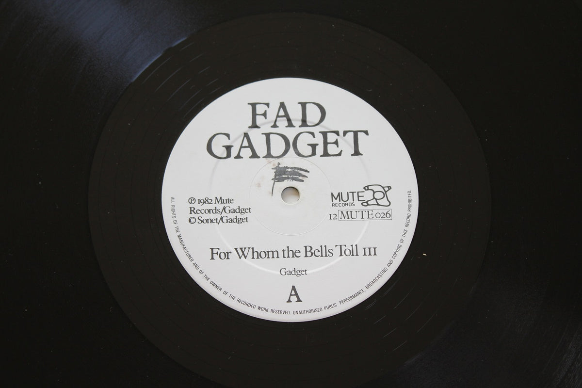 Fad Gadget - For Whom The Bells Toll