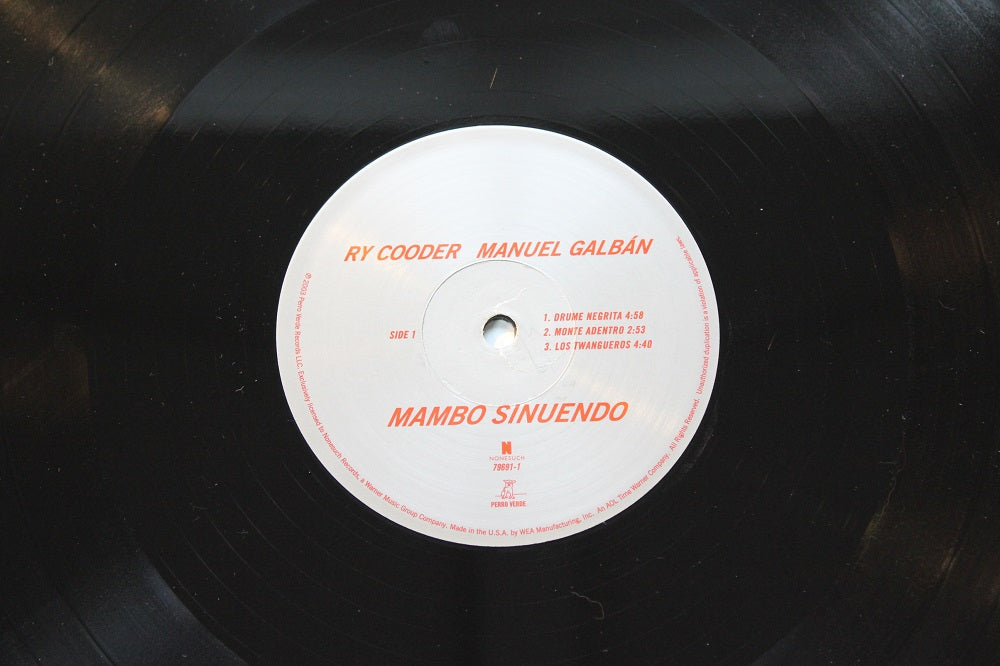 Ry Cooder, Manuel Galbán - Mambo Sinuendo