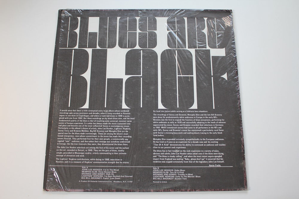 Various Artists - Blues Are Black