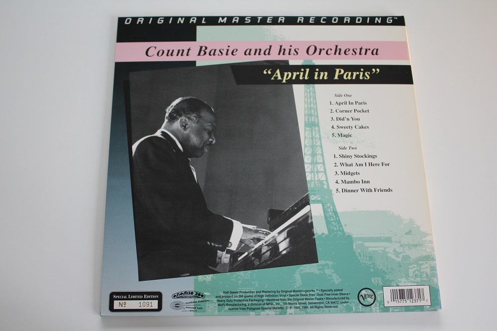 Count Basie And His Orchestra - April In Paris
