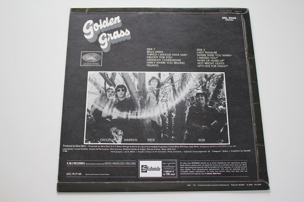 The Grassroots - Golden Grass (Their Greatest Hits)