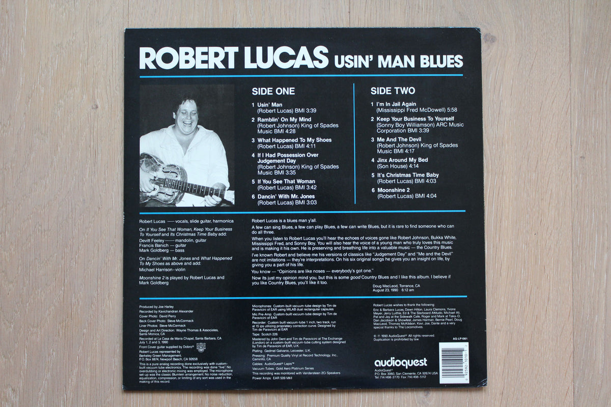 Robert Lucas - Usin&#39; Man