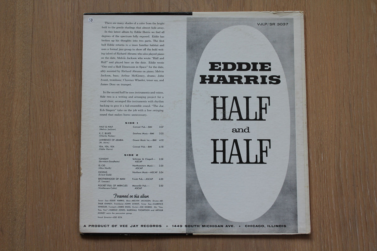 Eddie Harris - Half &amp; Half