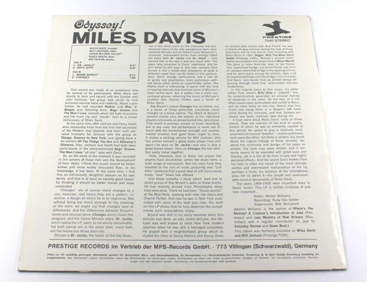 Miles Davis - Odyssey!