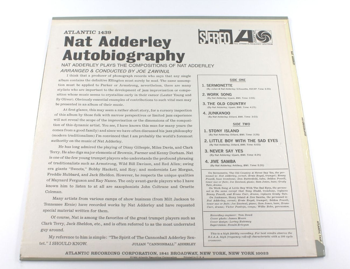 Nat Adderley - Autobiography