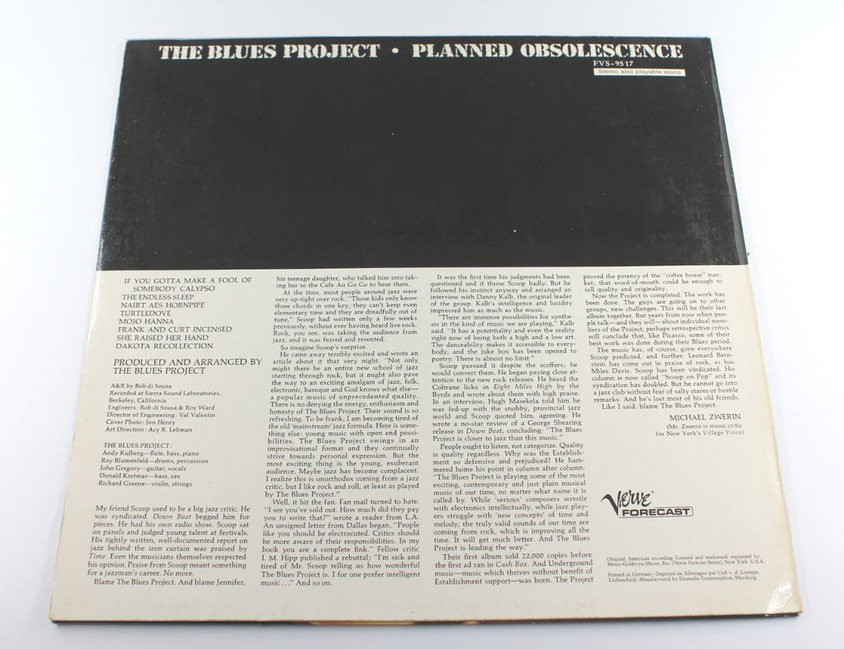 Blues Project - Planned Obsolescence